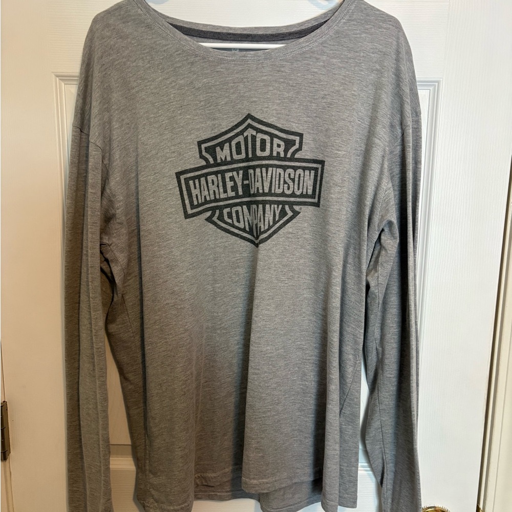 Harley-Davidson Heather Gray Tee